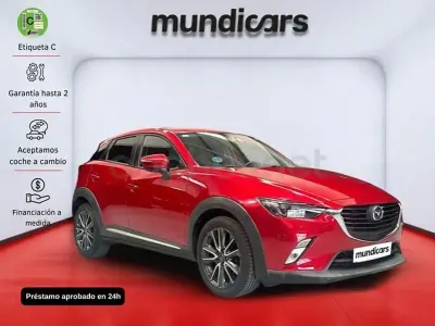 Usado Mazda CX-3 Luxury 105 CV (77 kW) 2017 Rojo SUV