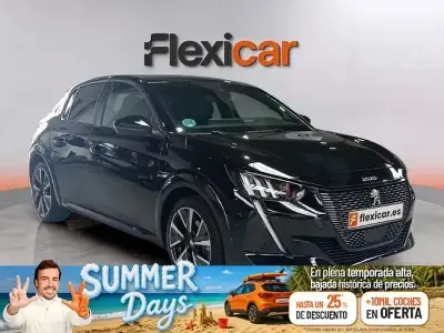 Usado Peugeot 208 GT 100 CV (73 kW) 2022 Negro Utilitario