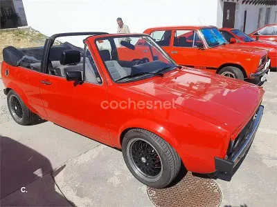 Usado VW Golf Cabriolet 75 CV (55 kW) 1983 Granate Descapotable