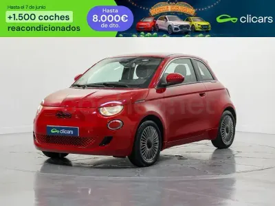 Usado Fiat 500 Red 70 CV (51 kW) 2021 Rojo Berlina