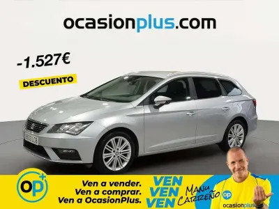 Usado Seat Leon ST XCELLENCE 150 CV (110 kW) 2019 Gris Familiar