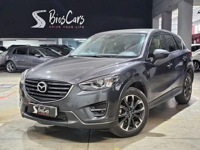 Usado Mazda CX-5 Luxury 150 CV (110 kW) 2017 Gris / plata SUV