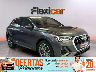 Usado Audi Q3 150 CV (110 kW) 2021 Gris SUV