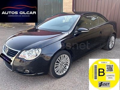 Usado VW Eos 140 CV (102 kW) 2010 Negro Descapotable