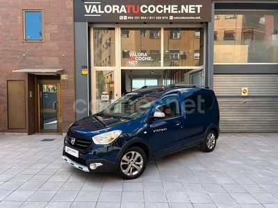 Azul Usado 2016 Dacia Dokker Stepway Monovolumen | 13.950 € (Caro)
