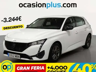 Usado Peugeot 308 Active 131 CV (96 kW) 2022 Blanco Utilitario