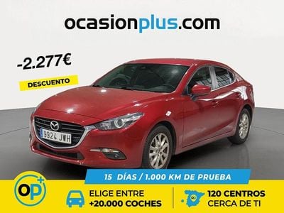 Usado Mazda 3 Style 120 CV (88 kW) 2017 Rojo Berlina