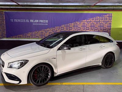 Usado Mercedes CLA45 AMG Shooting Brake 381 CV (280 kW) 2017 Blanco Familiar