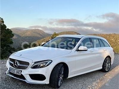 Usado Mercedes C180 156 CV (114 kW) 2015 Blanco Familiar