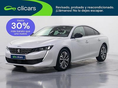 Usado Peugeot 508 Allure 130 CV (95 kW) 2022 Negro Berlina