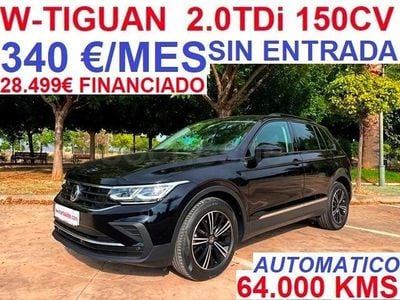 Usado VW Tiguan Life 150 CV (110 kW) 2021 Negro SUV