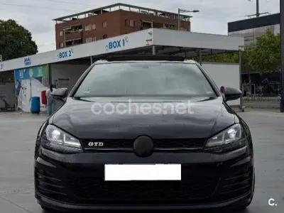 Usado VW Golf VII GTD 184 CV (135 kW) 2016 Negro Berlina