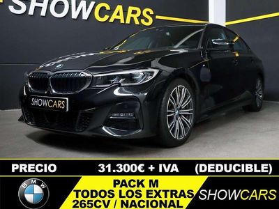 Usado BMW 330 M Sport 265 CV (194 kW) 2019 Negro Berlina