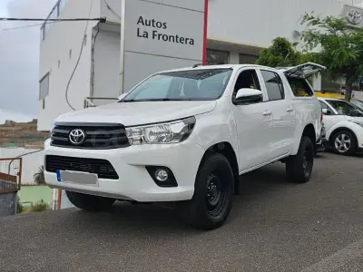 Usado Toyota HiLux Plus 150 CV (110 kW) 2020 Blanco Pickup/Camioneta