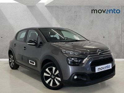 Usado Citroën C3 Feel 83 CV (61 kW) 2021 Gris Utilitario