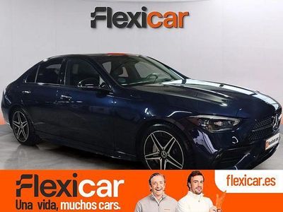 Azul Usado 2022 Mercedes C200 Familiar | 36.990 € (Precio justo)