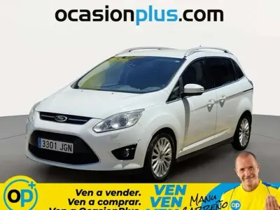 Usado Ford C-MAX Titanium 116 CV (85 kW) 2015 Blanco Monovolumen