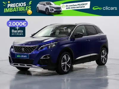 Usado Peugeot 3008 GT-line 225 CV (165 kW) 2020 Azul SUV