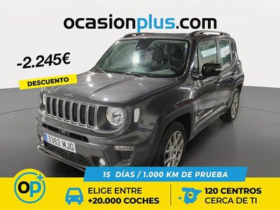 Usado Jeep Renegade Limited 130 CV (95 kW) 2023 Gris SUV