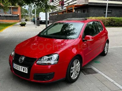 Usado VW Golf V GT 140 CV (102 kW) 2007 Rojo Berlina