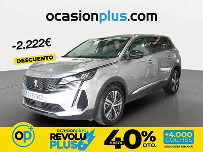 Usado Peugeot 5008 Allure 130 CV (95 kW) 2022 Gris SUV