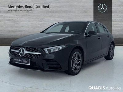 Brugt Mercedes A250 AMG line 218 HK (160 kW) 2022 Sort
