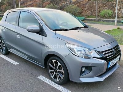 Usado Mitsubishi Space Star 80 CV (58 kW) 2021 Gris / plata Berlina