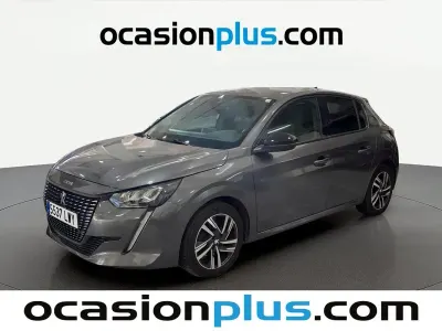 Usado Peugeot 208 Allure 102 CV (75 kW) 2022 Gris Utilitario