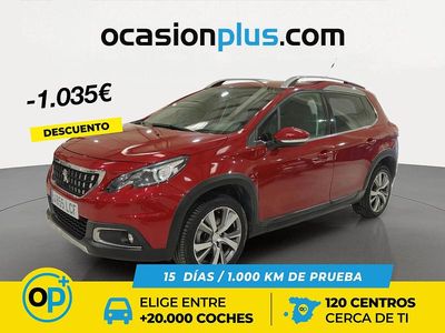 Usado Peugeot 2008 Allure 110 CV (80 kW) 2019 Rojo SUV