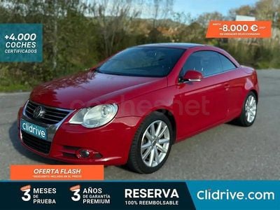Usado VW Eos 140 CV (102 kW) 2008 Rojo Descapotable