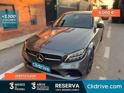 Usado Mercedes C200 160 CV (117 kW) 2020 Gris Berlina