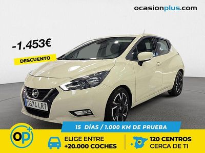 Beige Usado 2021 Nissan Micra Acenta Utilitario | 15.990 € (Caro)
