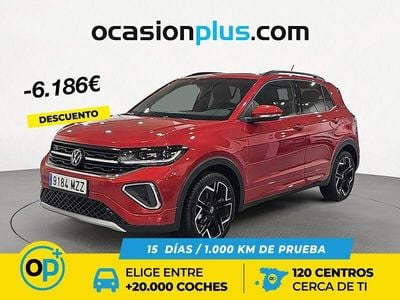 Rojo Usado 2025 VW T-Cross R-line SUV | 25.590 € (Caro)