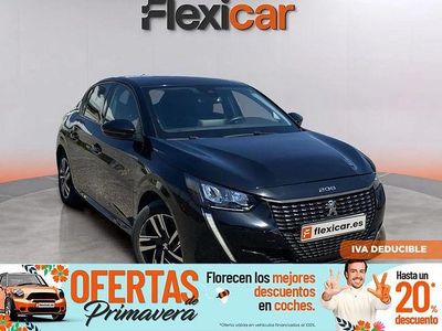 Usado Peugeot 208 Allure 100 CV (73 kW) 2022 Negro Utilitario