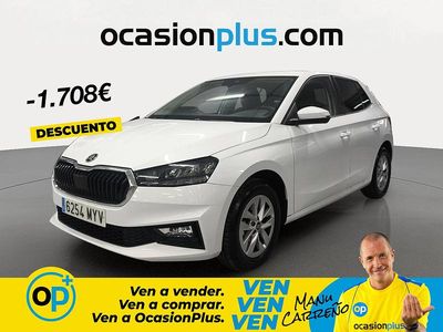 Usado Skoda Fabia Selection 95 CV (69 kW) 2025 Blanco Berlina