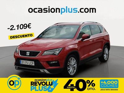 Usado Seat Ateca 4Drive 190 CV (139 kW) 2019 Rojo SUV