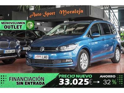 Azul Usado 2020 VW Touran Business Monovolumen | 18.900 € (Precio justo)