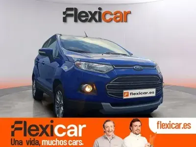Usado Ford Ecosport Trend 125 CV (91 kW) 2016 Azul SUV