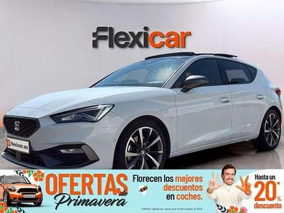 Usado Seat Leon FR 150 CV (110 kW) 2021 Blanco Utilitario