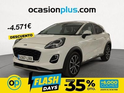 Usado Ford Puma Titanium 120 CV (88 kW) 2021 Blanco Recogida