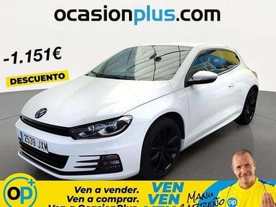 Usado VW Scirocco R-line 125 CV (91 kW) 2017 Blanco Coupe