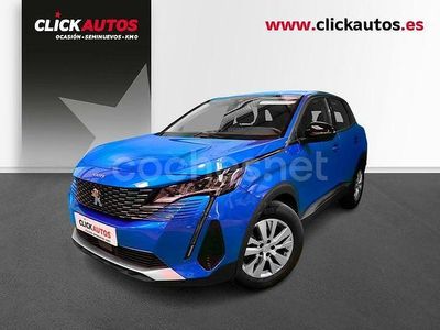 Usado Peugeot 3008 Active 130 CV (95 kW) 2022 Azul SUV