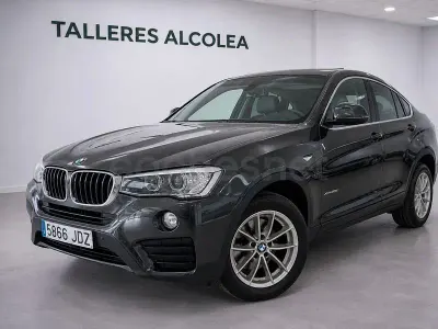 Usado BMW X4 190 CV (139 kW) 2015 Gris / plata SUV