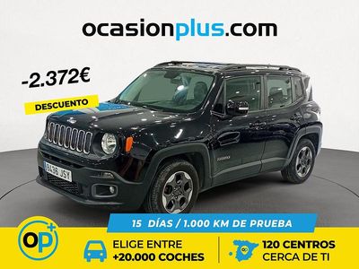 Negro Usado 2016 Jeep Renegade Longitude SUV | 11.528 € (Precio justo)