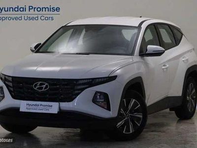 Atlas white Usado 2024 Hyundai Tucson SUV | 23.990 € (Precio justo)