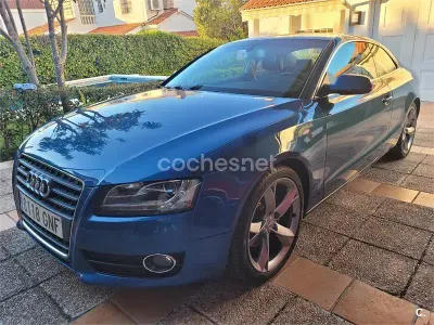 Usado Audi A5 211 CV (155 kW) 2009 Azul Coupe