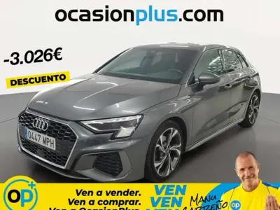 Usado Audi A3 Sportback S-Line 150 CV (110 kW) 2024 Gris Utilitario