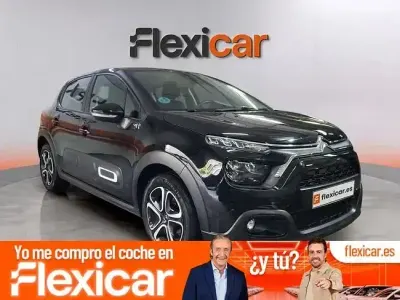 Usado Citroën C3 PureTech 83 CV (61 kW) 2024 Negro Berlina