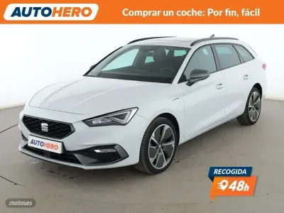 Usado Seat Leon FR 204 CV (150 kW) 2021 Blanco Familiar