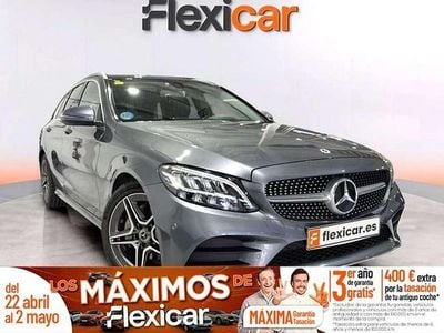 Usado Mercedes C200 184 CV (135 kW) 2020 Gris Familiar